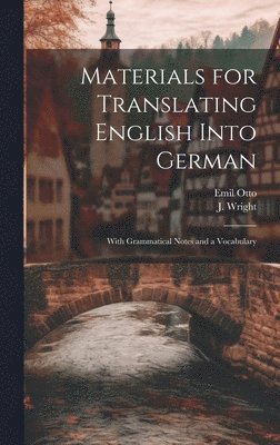 Materials for Translating English Into German 1