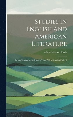 bokomslag Studies in English and American Literature