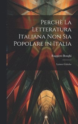 Perch la Letteratura Italiana non Sia Popolare in Italia 1