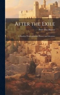 bokomslag After the Exile: A Hundred Years of Jewish History and Literature