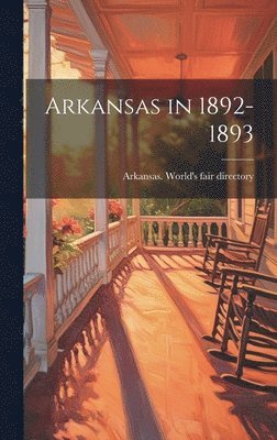 Arkansas in 1892-1893 1