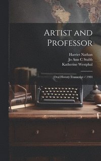 bokomslag Artist and Professor