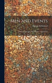 bokomslag Men and Events