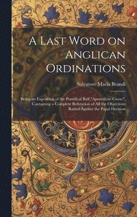 bokomslag Last Word on Anglican Ordinations