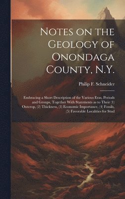 bokomslag Notes on the Geology of Onondaga County, N.Y.