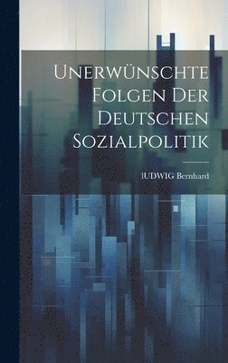 bokomslag Unerwnschte Folgen der deutschen Sozialpolitik