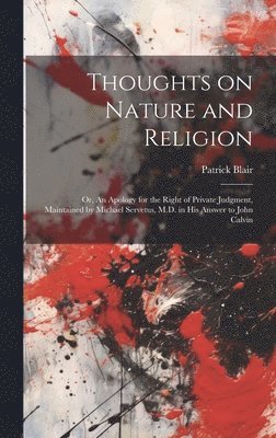 bokomslag Thoughts on Nature and Religion