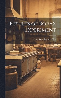 Results of Borax Experiment 1