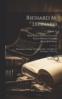 bokomslag Richard M. Leonard