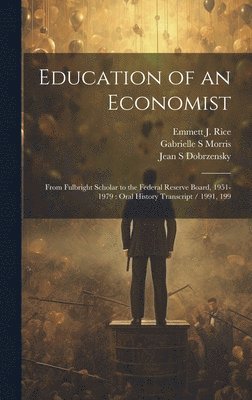 bokomslag Education of an Economist