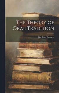 bokomslag Theory of Oral Tradition
