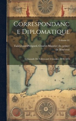 Correspondance diplomatique 1