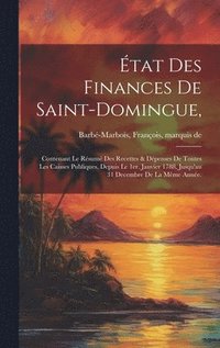 bokomslag tat des finances de Saint-Domingue,