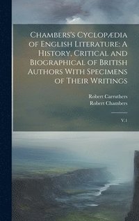 bokomslag Chambers's Cyclopdia of English Literature