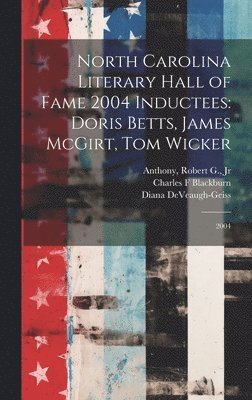 North Carolina Literary Hall of Fame 2004 Inductees 1