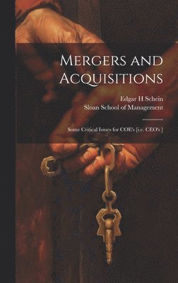 bokomslag Mergers and Acquisitions