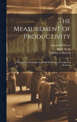 Thomas a Barocci, Mark Soeth, Kirsten R Wever, Thomas a. Barocci, Thomas A Barocci - Measurement of Productivity, Inbunden