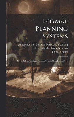 Formal Planning Systems 1