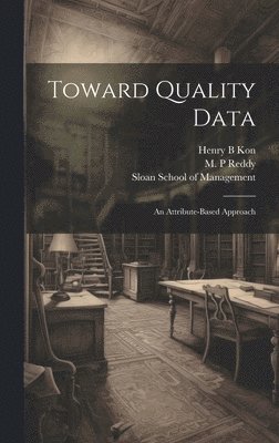 bokomslag Toward Quality Data