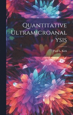 bokomslag Quantitative Ultramicroanalysis