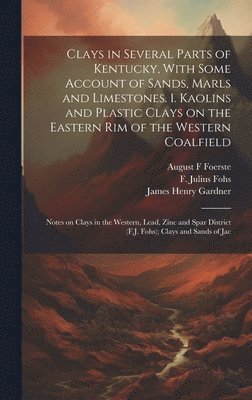 bokomslag Clays in Several Parts of Kentucky, With Some Account of Sands, Marls and Limestones. 1. Kaolins and Plastic Clays on the Eastern rim of the Western Coalfield; Notes on Clays in the Western, Lead, ...