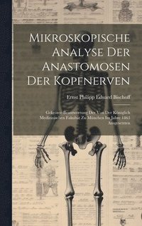 bokomslag Mikroskopische Analyse Der Anastomosen Der Kopfnerven