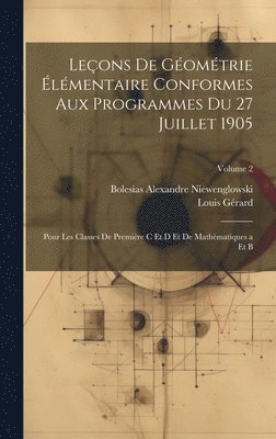 Leons De Gomtrie lmentaire Conformes Aux Programmes Du 27 Juillet 1905 1