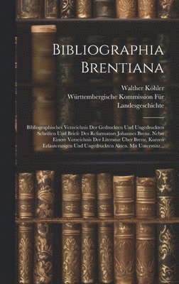 Bibliographia Brentiana 1