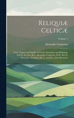 bokomslag Reliquiæ Celticæ