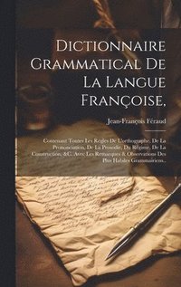 bokomslag Dictionnaire Grammatical De La Langue Franoise,