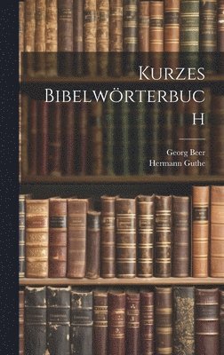 bokomslag Kurzes Bibelwrterbuch