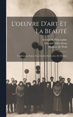 L'oeuvre d'art et la Beaut 1