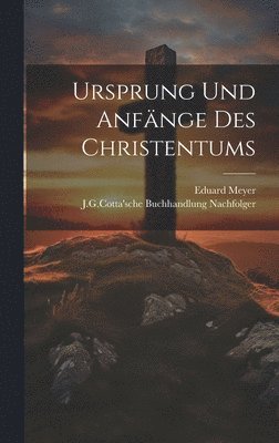 bokomslag Ursprung und Anfnge des Christentums