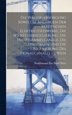 bokomslag Die Wasserversorgung sowie die Anlangen der stdtischen Elektricittswerke, die Wienflussregulierung, die Hauptsammelcanle, die Stadtbahn und die Regulierung des Donaucanales in Wien