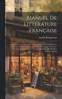 bokomslag Manuel De Littrature Franaise