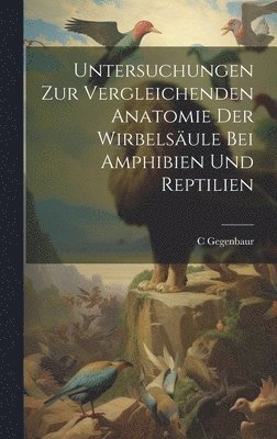 bokomslag Untersuchungen zur vergleichenden anatomie der wirbelsule bei amphibien und reptilien