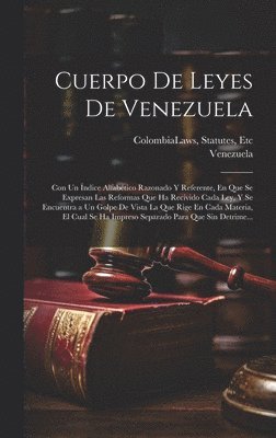 bokomslag Cuerpo De Leyes De Venezuela