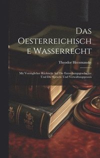 bokomslag Das Oesterreichische Wasserrecht