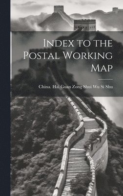 bokomslag Index to the Postal Working Map