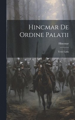 bokomslag Hincmar De Ordine Palatii