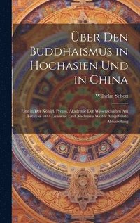 bokomslag ber den Buddhaismus in Hochasien und in China