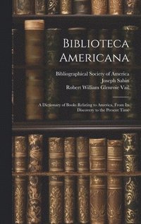 bokomslag Biblioteca Americana