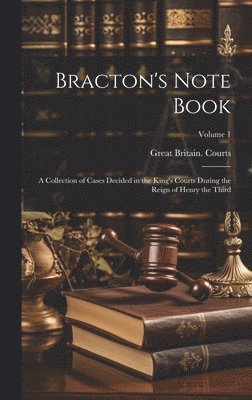 Bracton's Note Book, Inbunden