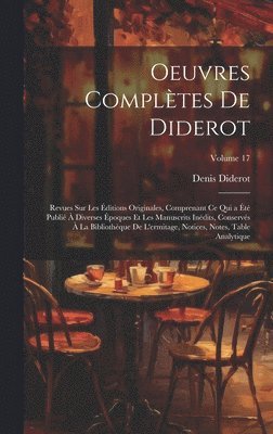 Oeuvres Compltes De Diderot 1