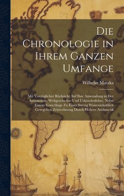 bokomslag Chronologie in ihrem ganzen Umfange