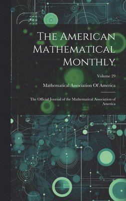 bokomslag The American Mathematical Monthly