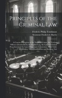 bokomslag Principles of the Criminal Law