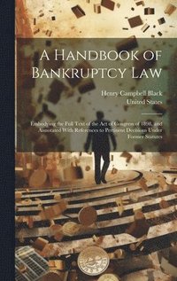 bokomslag Handbook of Bankruptcy Law