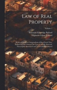 bokomslag Law of Real Property