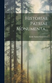 bokomslag Historiae Patriae Monumenta...
